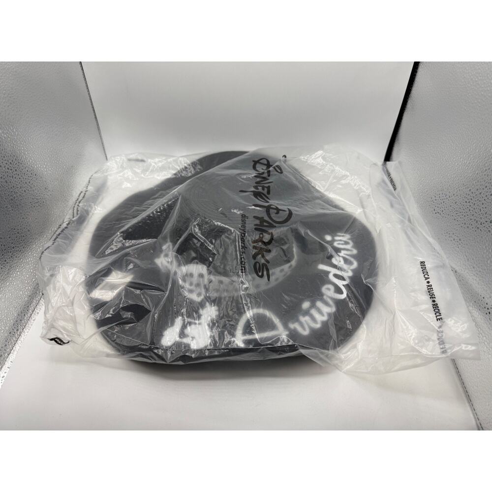 Disney Parks Minnie Mouse Italy Pavilion Arrivederci Black Floppy Hat *NWT